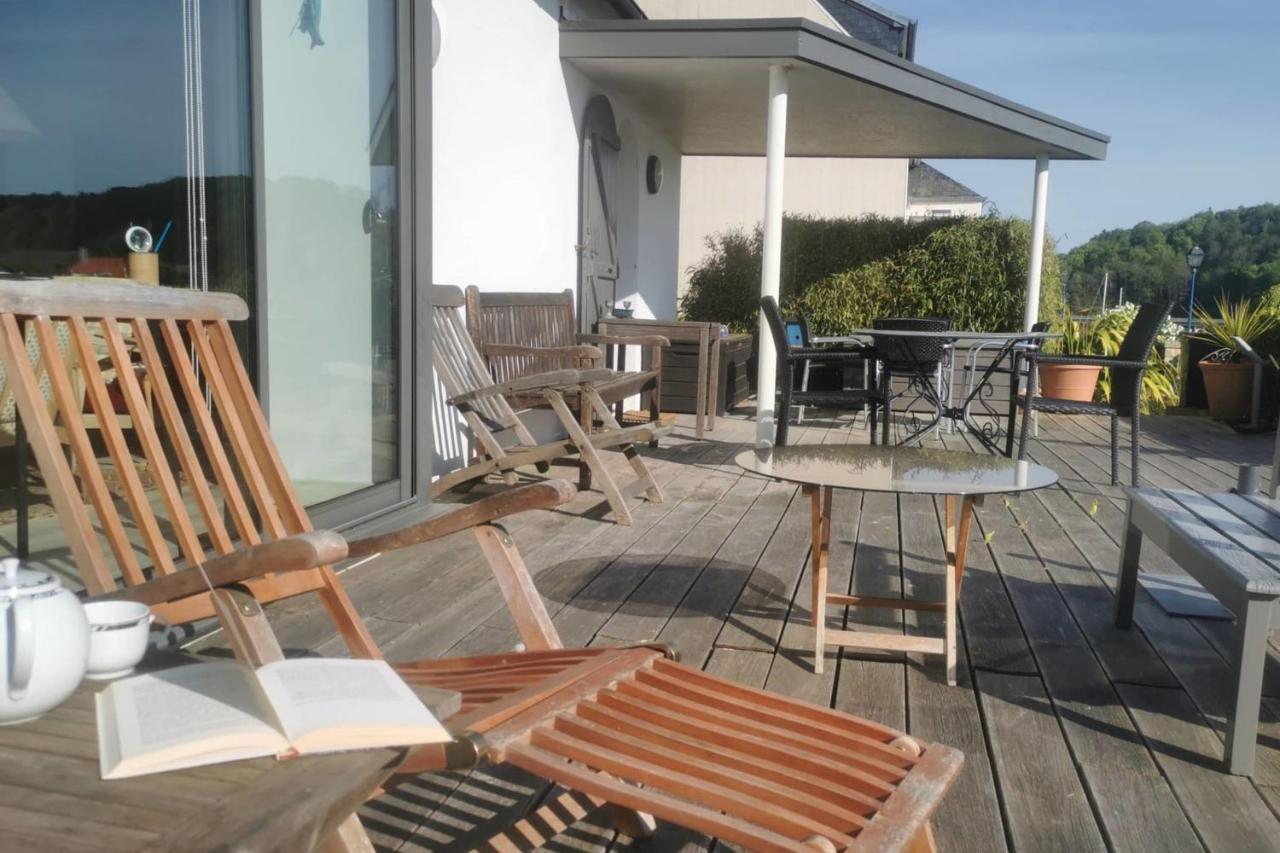 Maison De Pecheur - Coucher De Soleil En Terrasse Villa Plouézocʼh Exterior foto
